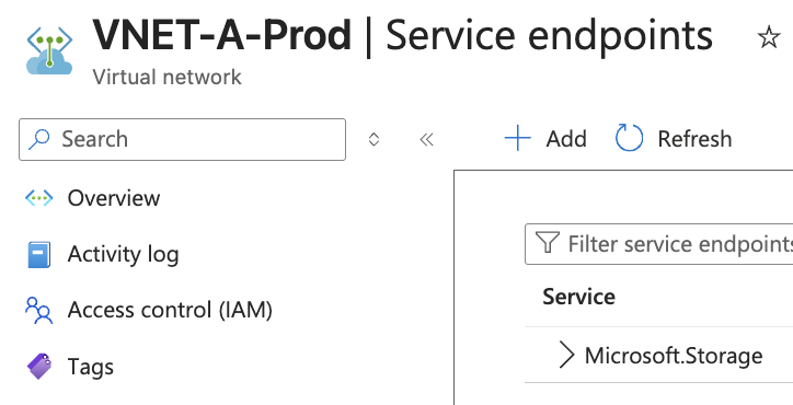 Storage Endpoint